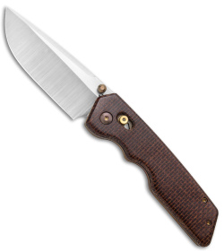 Attn2Detail Mercantile MK 3 Large Bar Lock Knife Burlap Micarta (3.7" Satin)