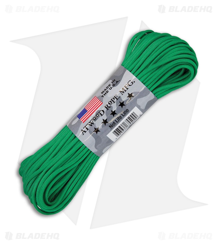 Atwood Rope MFG Parachute Cord Green