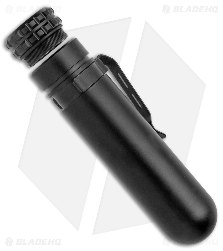 Audacious Concept Tactical Life Capsule Black (4.5" Aluminum)