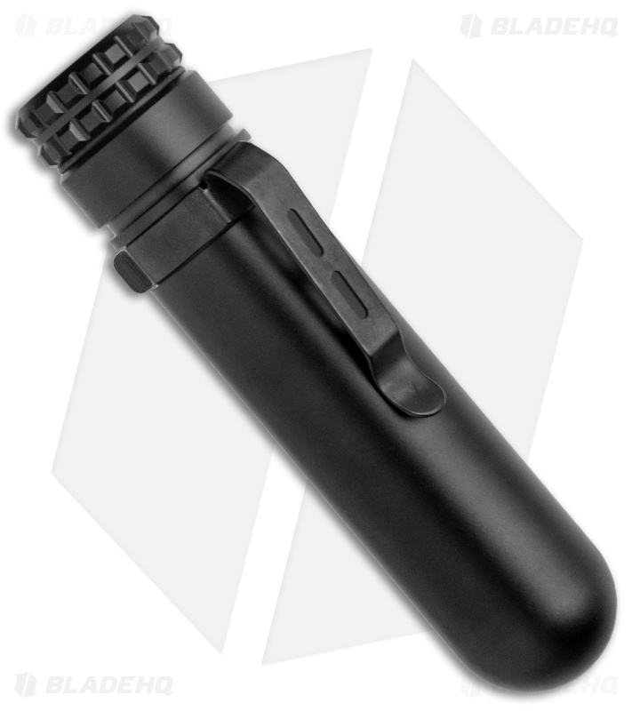 Audacious Concept Tactical Life Capsule Black (4.5" Aluminum)