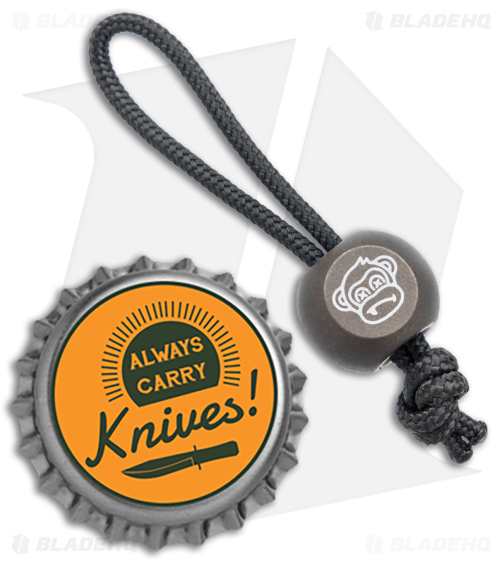 Audacious Concept Three Wise Monkeys Bead - Bronze Titanium