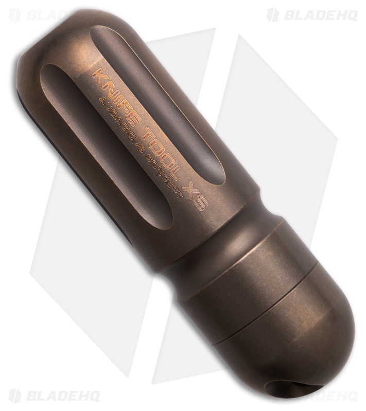 Audacious Concept XS Knife Tool Titanium Bronzed - Blade HQ