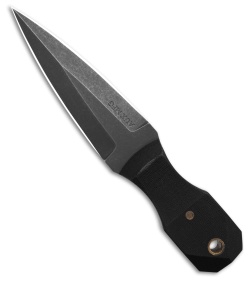 Auxiliary Manufacturing Pocket Rocket Double Black Linen Micarta (3" Gray)