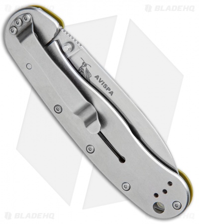BRK Jeff Randall Avispa Frame Lock Knife OD Green (3.5" SK-5 Stonewash)