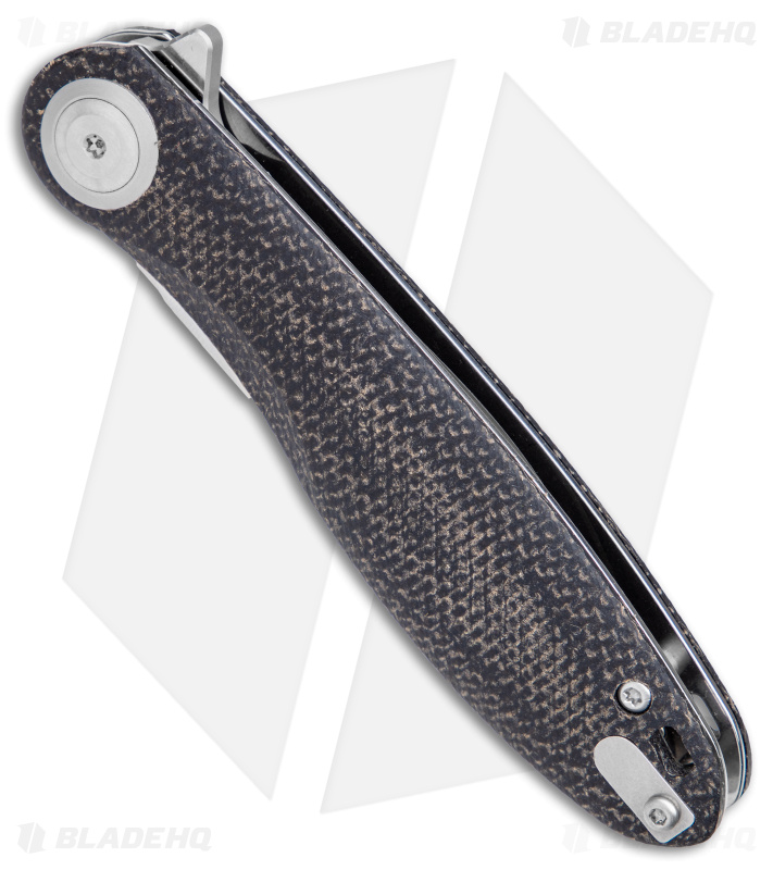 B'yond EDC Eurus Liner Lock Knife Black Micarta (3.25" Satin)