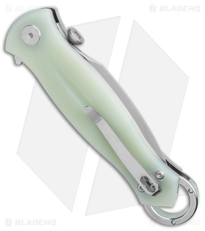 B'yond EDC Kibuga Liner Lock Knife Jade G-10 (3.75" Satin)