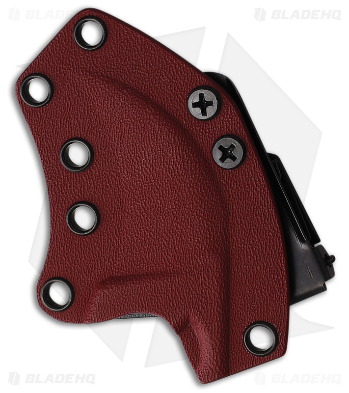 Bastinelli Creations Ligament Karambit Fixed Blade Knife Black Micarta (2" PVD)