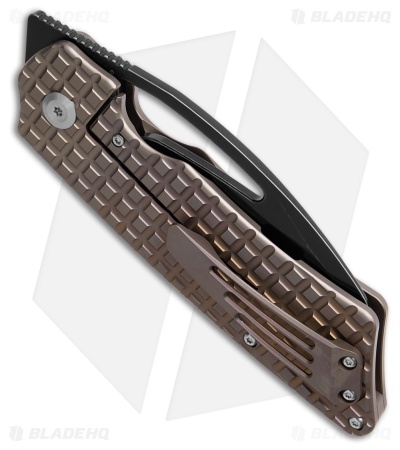 Kansept Knives Goblin XL Knife Frag Bronze Ti Black SW