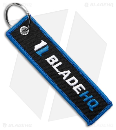 BHQ I Love Knives Flight Tag Keyring