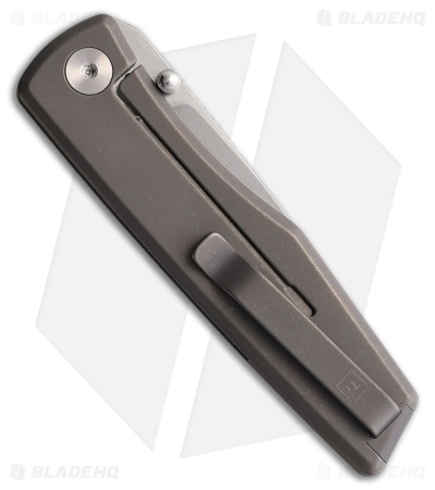 Big Idea Design Overlook Frame Lock Knife Titanium (2.6" Stonewash)