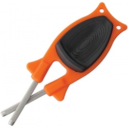 The Block Knife Sharpener Orange/Black