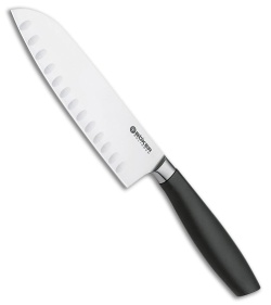 Boker Core Pro Santoku Fluted Black Synthetic (6.50" Satin)