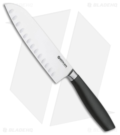 Boker Core Pro Santoku Fluted Black Synthetic (6.50" Satin)