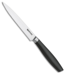 Boker Core Pro Tomato Knife Black Synthetic (4.75" Satin Serr)