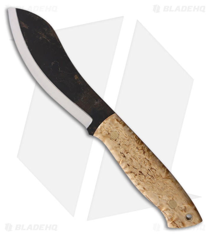 Brisa Nessmuk 125 Fixed Blade Knife Curly Birch (4.9")
