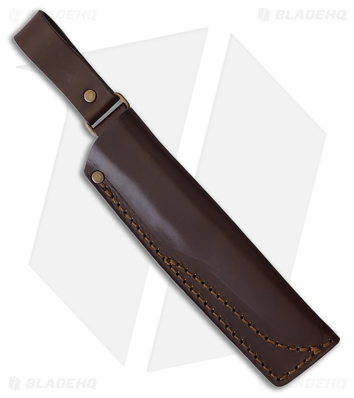Brisa Knives Trooper 115 Fixed Blade Knife Green Micarta (4.5" Satin)