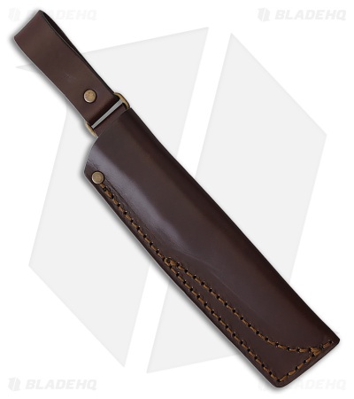 Brisa Knives Trooper 115 Fixed Blade Knife Green Micarta (4.5" Satin)