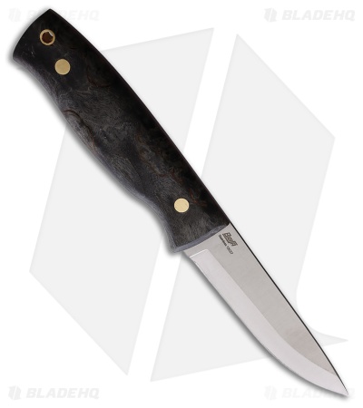 Brisa Trooper 95 Fixed Blade Knife Curly Birch (3.7" Satin)