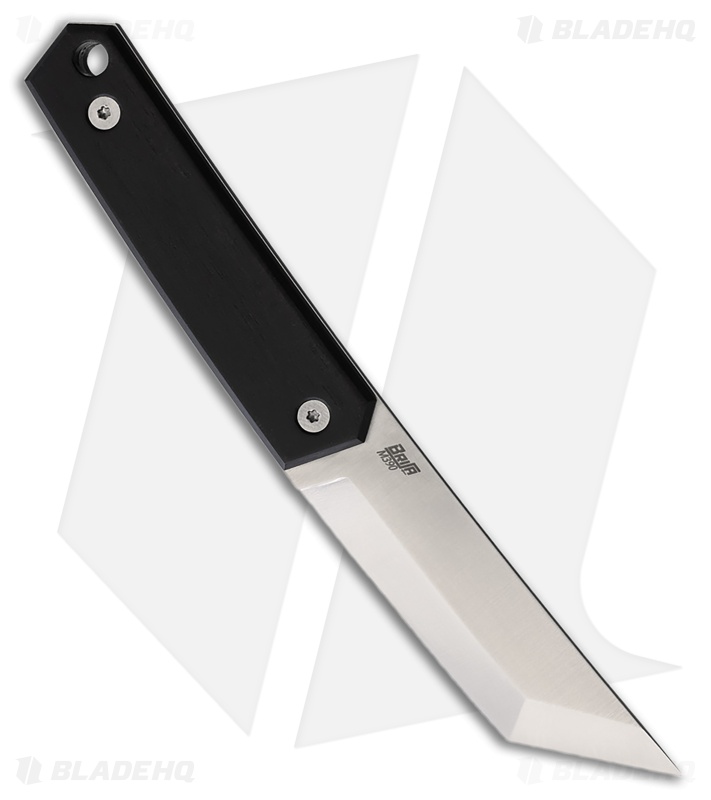 Brisa Knives Kwaiken 90 Fixed Blade Knife Ebony (3.5" Satin)