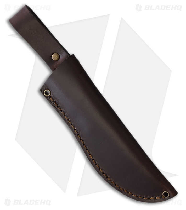 Brisa Knives Skinner 90 Fixed Blade Knife Green Micarta (3.5" Satin)