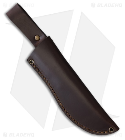 Brisa Knives Skinner 90 Fixed Blade Knife Green Micarta (3.5" Satin)