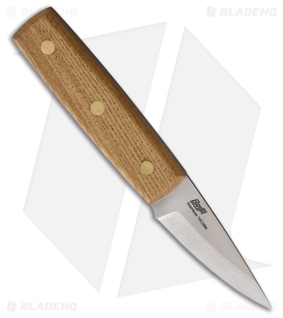 Brisa Crafter Fixed Blade Knife Ash Wood (2.6" Satin)