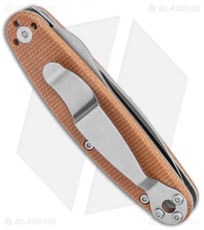 BRK Churp Liner Lock Knife Brown Micarta (2.75" Satin D2)