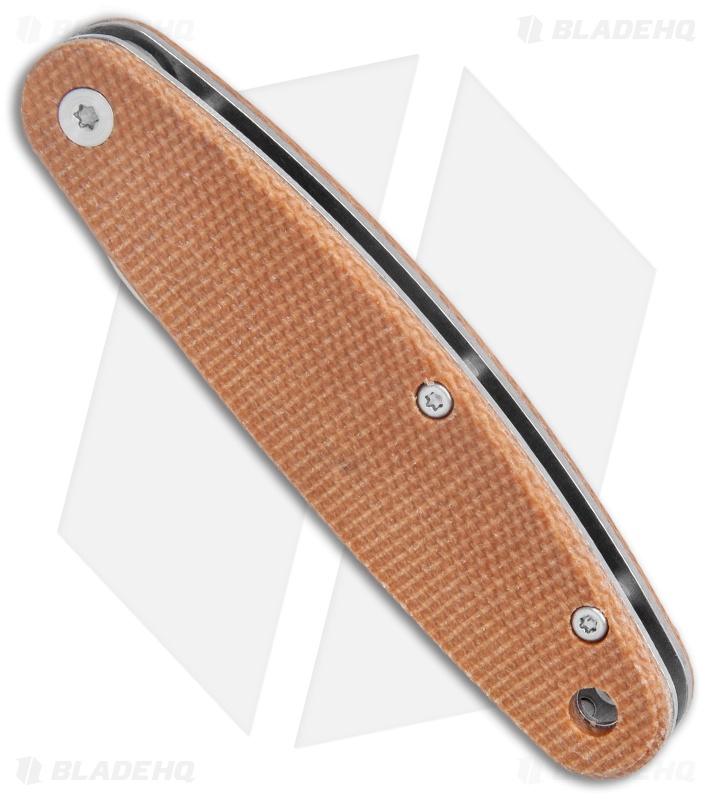 BRK Churp Liner Lock Knife Brown Micarta (2.75" Satin D2)