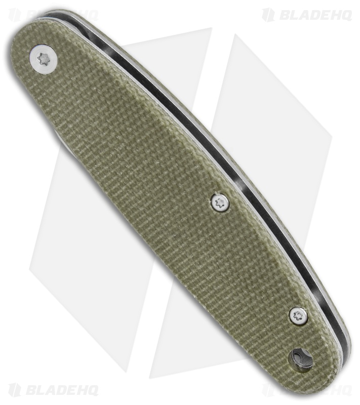 ESEE Churp Liner Lock Knife Green Micarta (2.75" Satin D2)