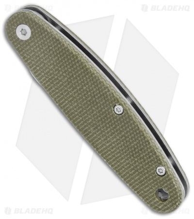 ESEE Churp Liner Lock Knife Green Micarta (2.75" Satin D2)