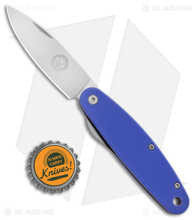ESEE Churp Liner Lock Knife  Blue G-10 (2.75" Satin D2)