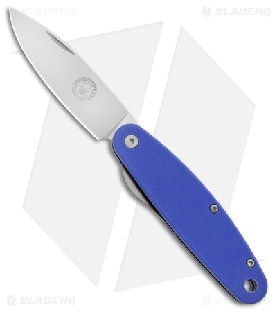 ESEE Churp Liner Lock Blue G-10 Satin D2 - Blade HQ