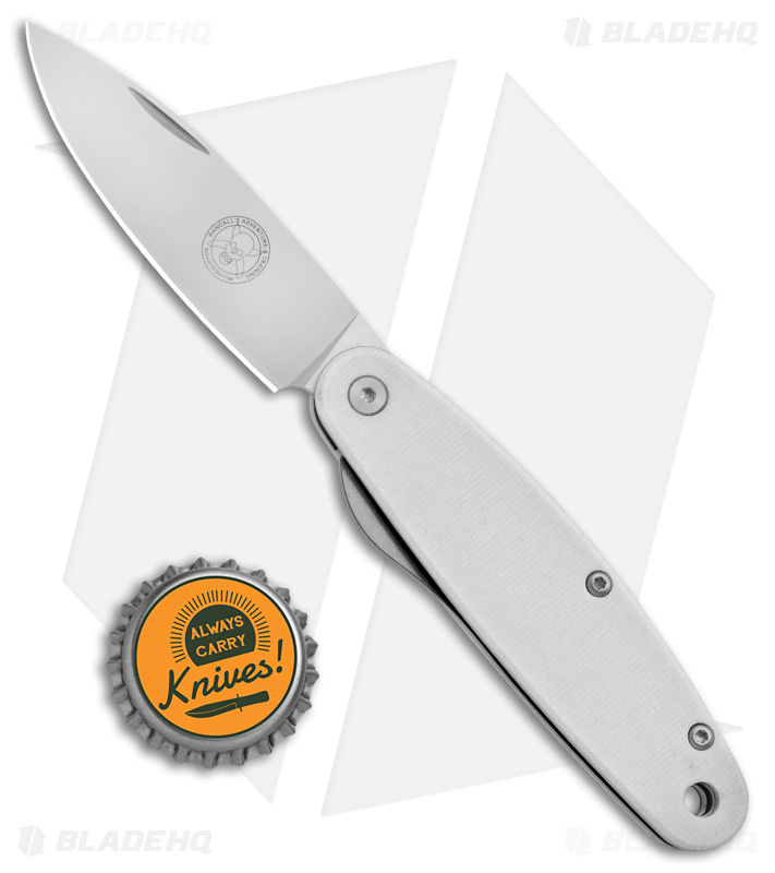 ESEE Churp Liner Lock Knife White G-10 (2.75" Satin D2)