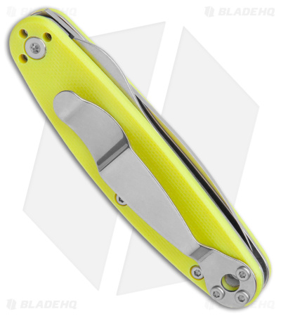 ESEE Churp Liner Lock Knife Yellow G-10 (2.75" Satin D2)