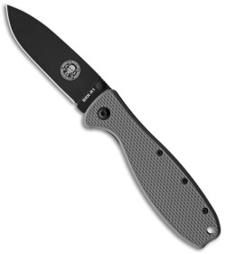 ESEE Zancudo Frame Lock Knife Gray GRN (2.9" Black)