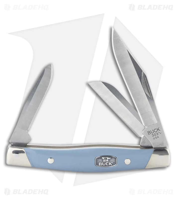 Buck 303 Cadet | Blue Acetal Copolymer | Satin