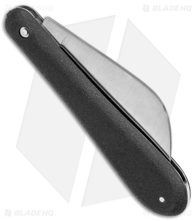 Baladeo Billhook Hawkbill Folding Knife Black (2.5" Satin)