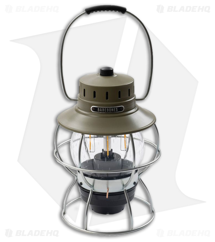 Barebones Living Railroad Lantern Olive Drab (200 Lumens)
