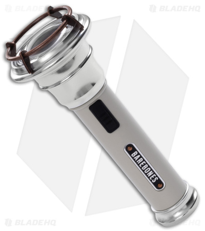 Barebones Living Vintage Flashlight Vintage White (170 lumens)