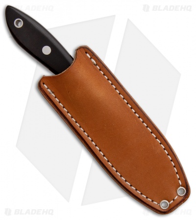 Bark River Adventurer Persian Fixed Blade Black Canvas Micarta (3.3" Satin)