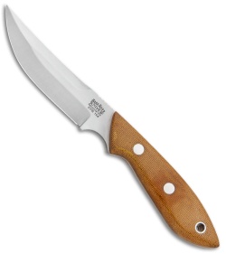 Bark River Adventurer Persian Fixed Blade Knife Canvas Micarta (3.3" Satin)