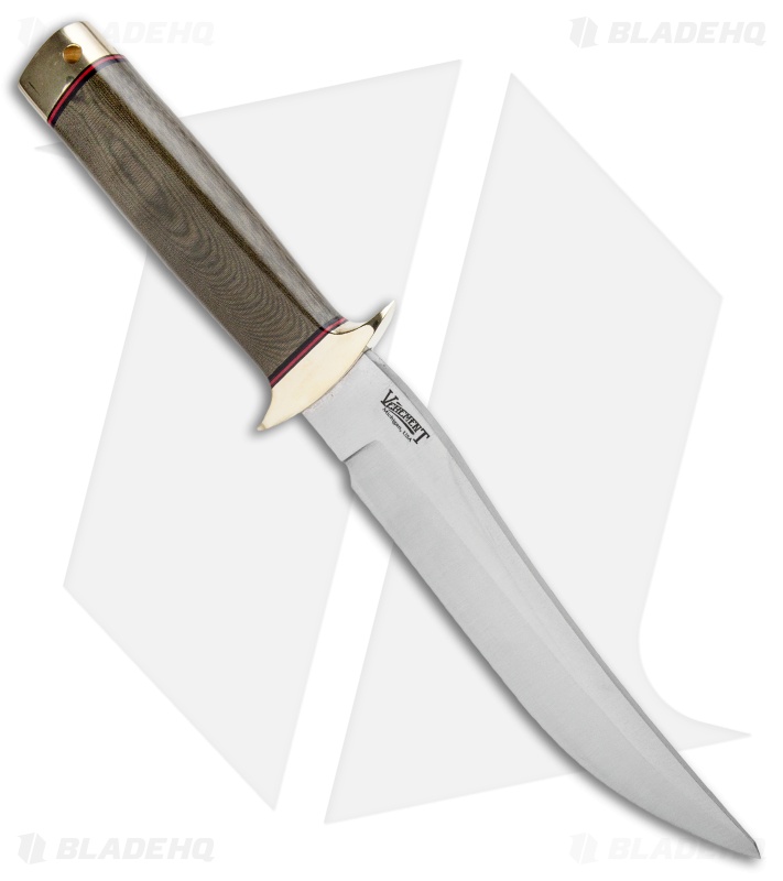 Bark River MACV-SOG Recondo Fixed Blade knife Green Linen Micarta (7.1" Satin)