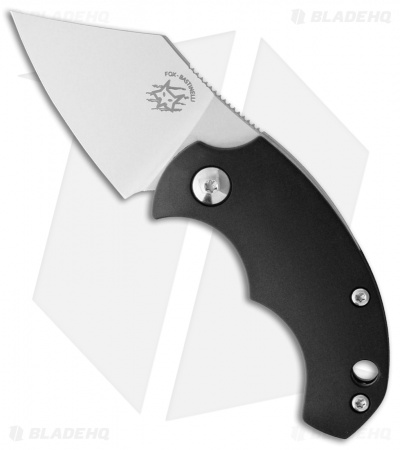 Bastinelli Creations BB Drago Friction Folder Knife Black FRN (4.1" Satin)
