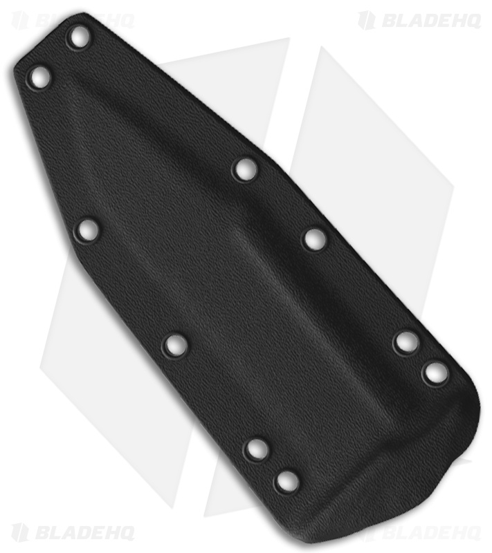 Bastinelli Creations Binome Fixed Blade Knife Green Micarta (5.25" Black Serr)