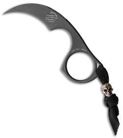 Bastinelli Creations Diagnostic Karambit Knife w/Lanyard (3.75" PVD)