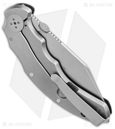 Bastinelli Dragotac Compact Titanium Frame Lock Knife Black G-10 (3.6" SW)