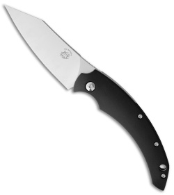 Bastinelli Creations Dragotac Slim Folder Knife - Black FRN (3.1" Satin)