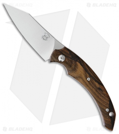 Bastinelli Creations Dragotac Slim Friction Folder Knife Ziricote (3.2" Satin)