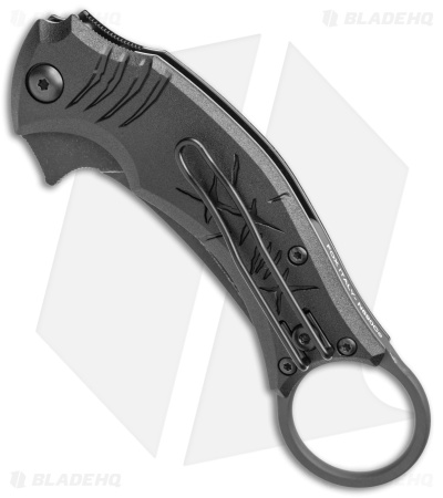 Bastinelli Creations Mako Liner Lock Knife Black FRN (2.9" Black)