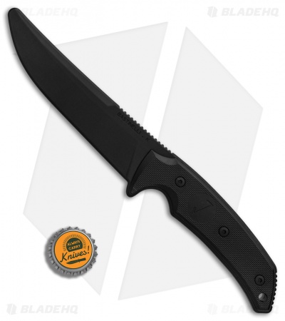 Bastinelli PY Fixed Blade Trainer Knife (5.1" Black)